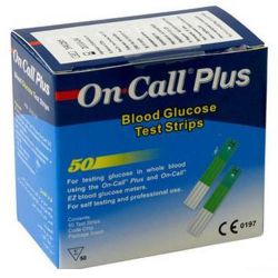 50  Tiras Teste Glicemia OnCallPlus